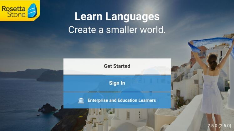 Phần mềm học ngoại ngữ Rosetta Stone