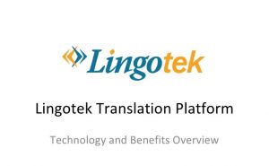 Lingotek Translation