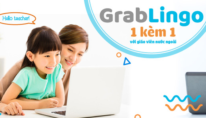 Khóa học tiếng Anh online 1v1 cho trẻ em - GrabLingo