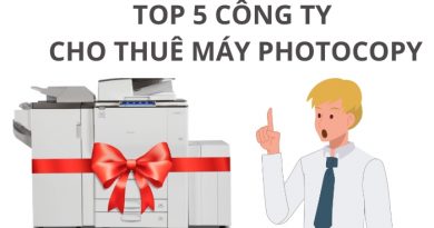 Top 5 công ty cho thuê máy photocopy uy tín tại TP. HCM