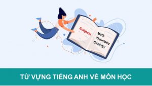 các mốn học bằng tiếng anh