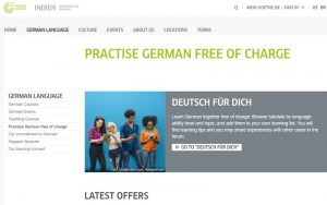 học đa ngôn ngữ trên website