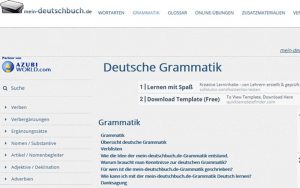 Học ngôn ngữ miễn phí mein-deutschbuch.de