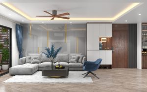 Công ty thiết kế nội thất biệt thự tại Hà Nội KFA