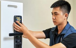 lưu ý khi thay pin khóa cửa điện tử