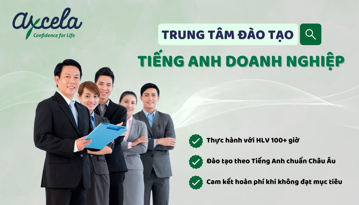 tiếng anh doanh nghiệp axcela