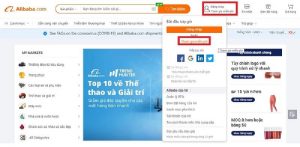 cách tạo tài khoản mua hàng trên alibba