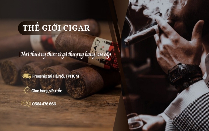 Cửa hàng xì gà chính hãng Thế Giới Cigar