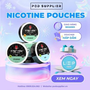 Mua nicotine pouches chất lượng tại Pod Supplier