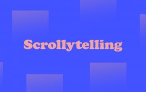 xu hướng thiết kế web scrollytelling