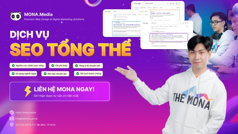Dịch vụ SEO website tại MONA Media