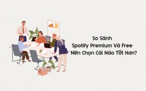so sánh spotify premium và free