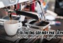 lỗi thường gặp ở máy pha cà phê