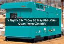 thông số máy phát điện