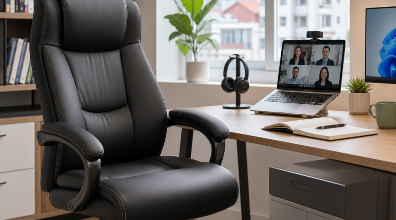 Ghế giám đốc cho góc họp online chuyên nghiệp