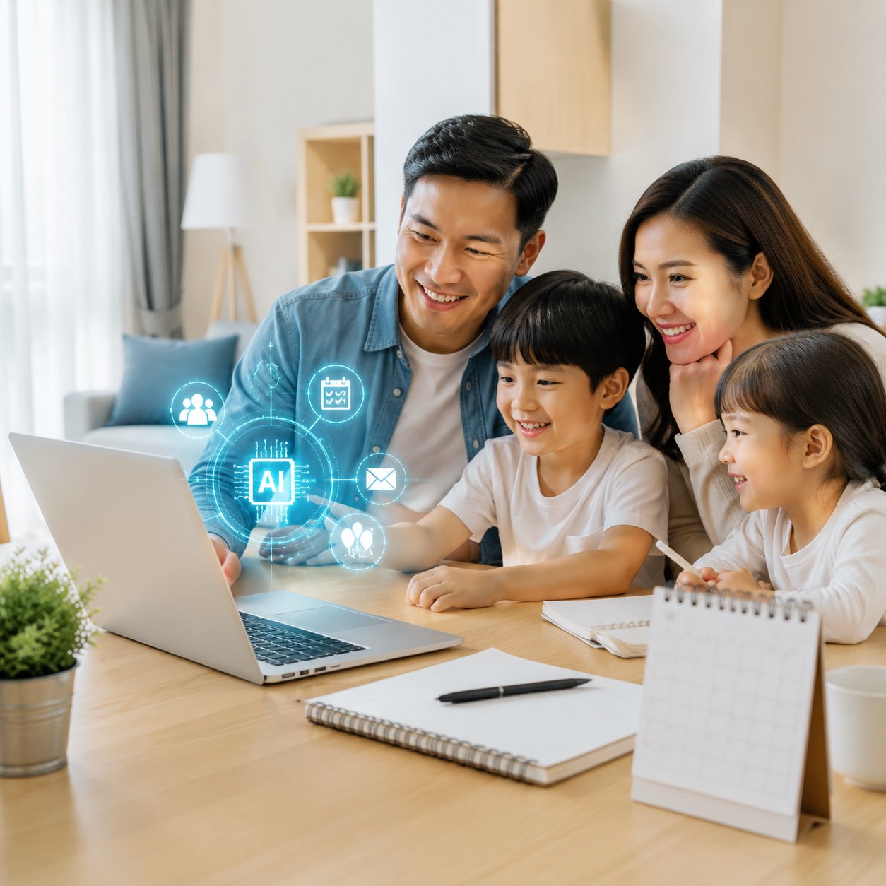 AI giúp lập kế hoạch sự kiện gia đình bớt rối hơn